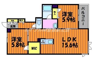 ファーストヒルズの物件間取画像